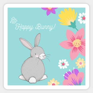 Happy Bunny! Series (B) Sticker